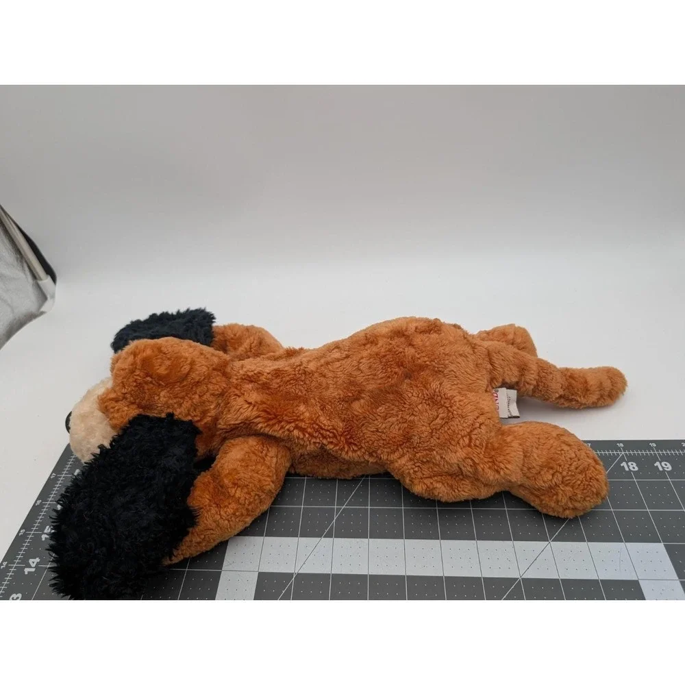Gund Marvel Dog Plush Puppy Brown Black Flat‎ 5335 16 Inch Long Stuffed Animal